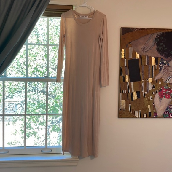 Sonnet James sweater dress in “sand” - Picture 2 of 3